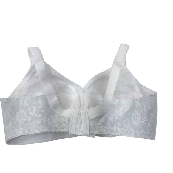 Playtex 18 Hour Sensational Support Wire-Free Bra 20/27 White Women SZ 38DDD - Picture 9 of 9
